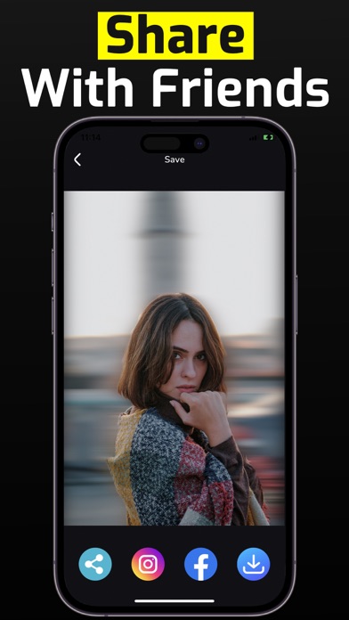 Blur Background DSLR Effect Screenshots