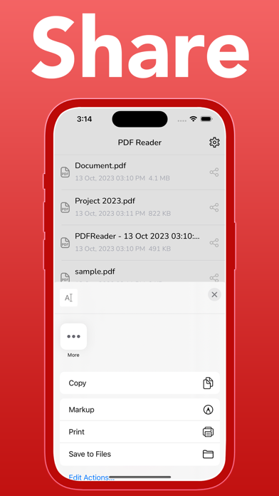 PDF Reader PDF Viewer Screenshots