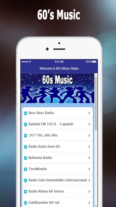 60s Music: The Best Radios With Music of the 60 Screenshots