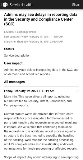 Microsoft 365 Admin Screenshots