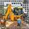 Snow Excavator JCB Simulator