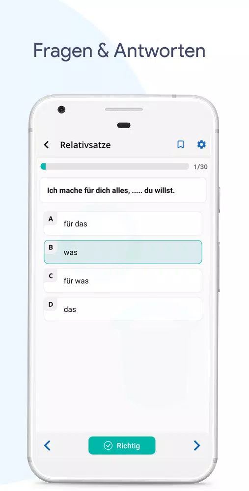 B2 German Test Learning Screenshots