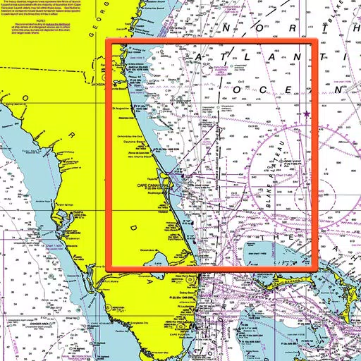 Marine : Northeast Florida offline nautical chart Marine : Northeast Florida offline nautical chart