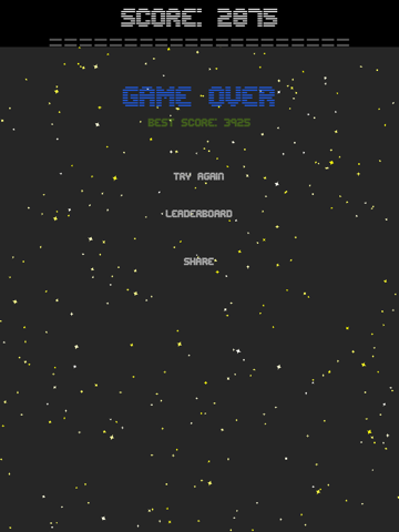 Скриншоты Space X Blaster iPad 
