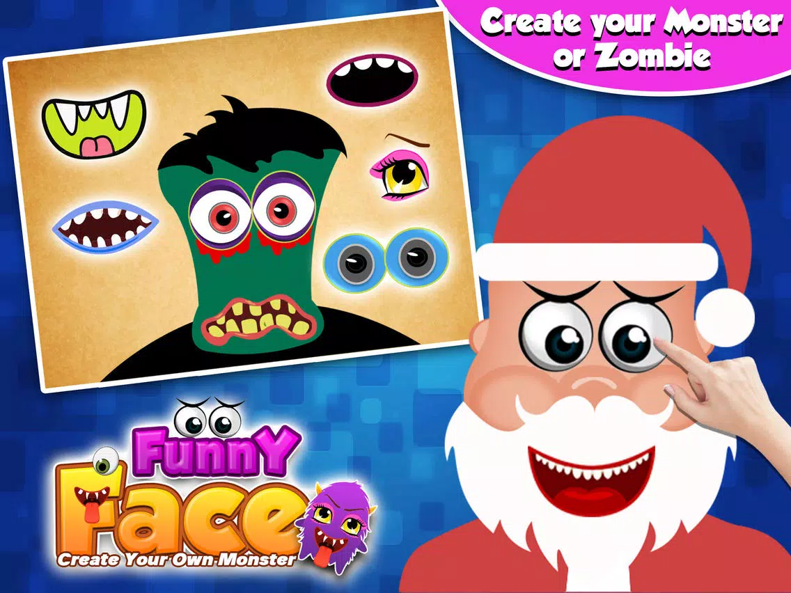 Funny Face Create Your Own Monster iPad Screenshots