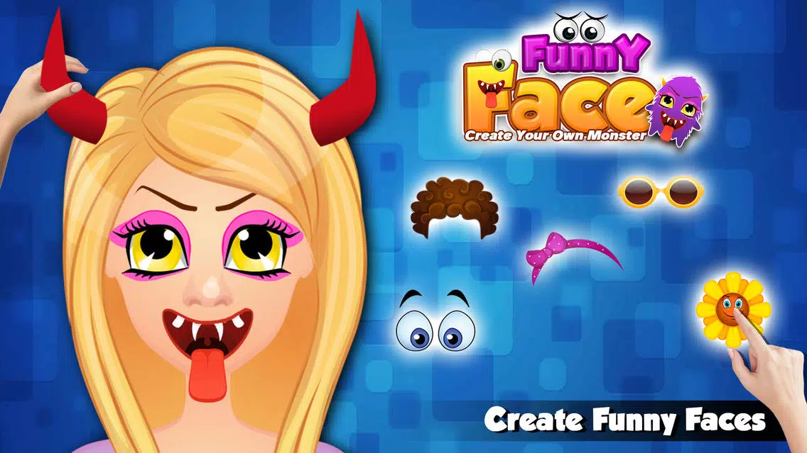 Funny Face Create Your Own Monster Screenshots