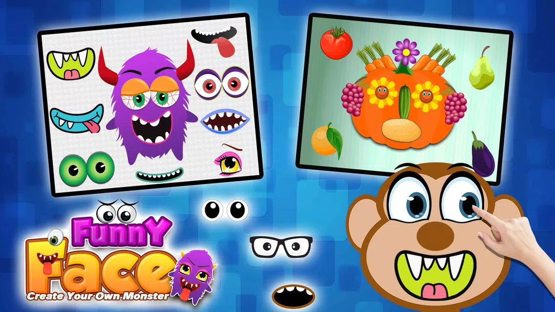 Funny Face Create Your Own Monster Screenshots