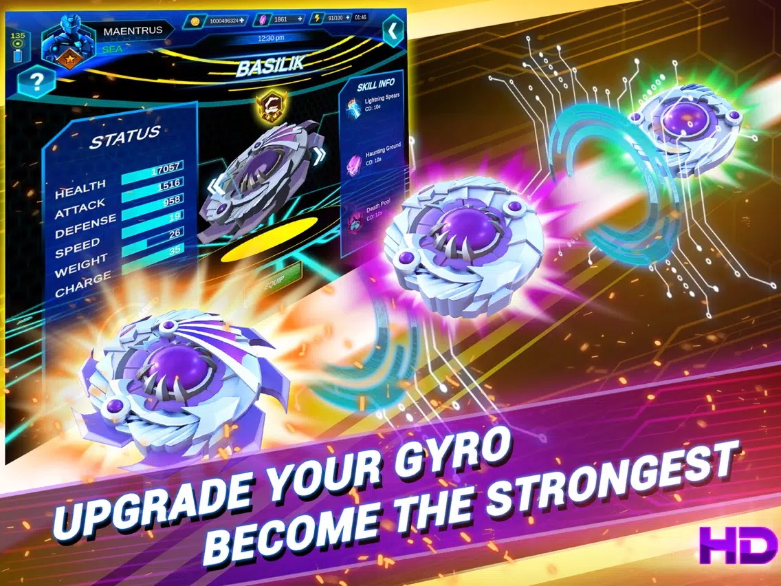 Скриншоты Gyro Buster HD iPad 