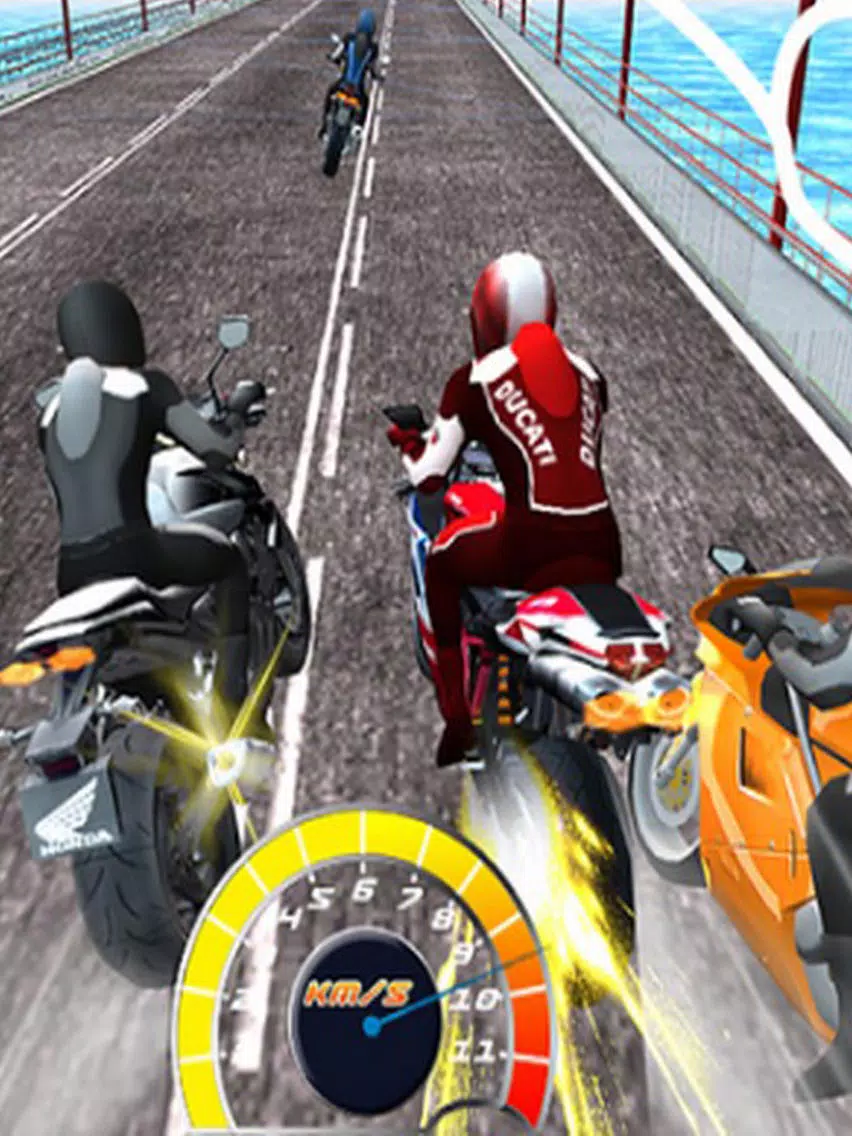 Crazy Bike Traffic Racing Free iPad Screenshots