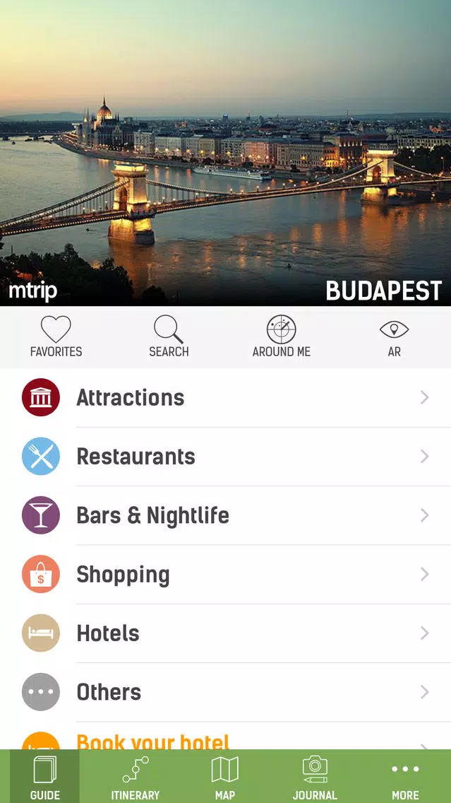 Budapest Travel Guide (with Offline Maps) - mTrip Screenshots