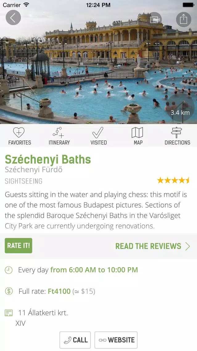 Budapest Travel Guide (with Offline Maps) - mTrip Screenshots