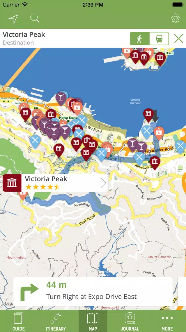 Hong Kong Travel Guide (with Offline Maps) - mTrip Screenshots