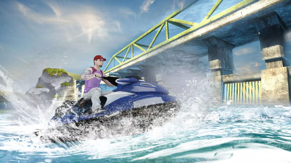 Tangkapan layar Jetski Wave Surfer Extreme Hydro Racing Championship Unlimited