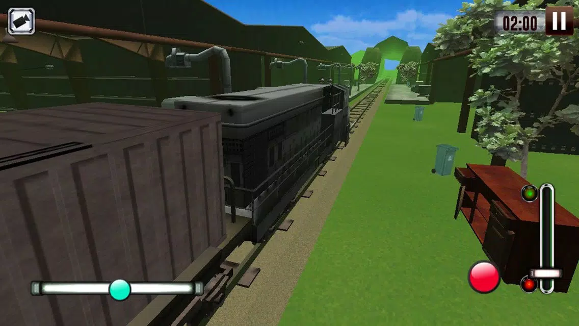 Steam Trains Drive Speed Cargo Transport Train Engine Rails Game Screenshots