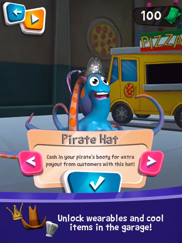 OctoPie - a Game Shakers App iPad  Screenshots