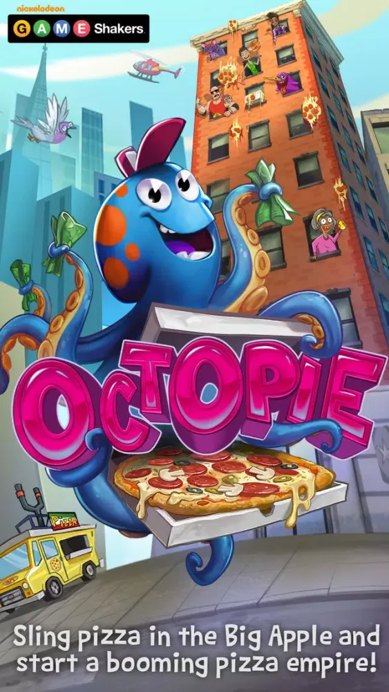 OctoPie - a Game Shakers App Screenshots