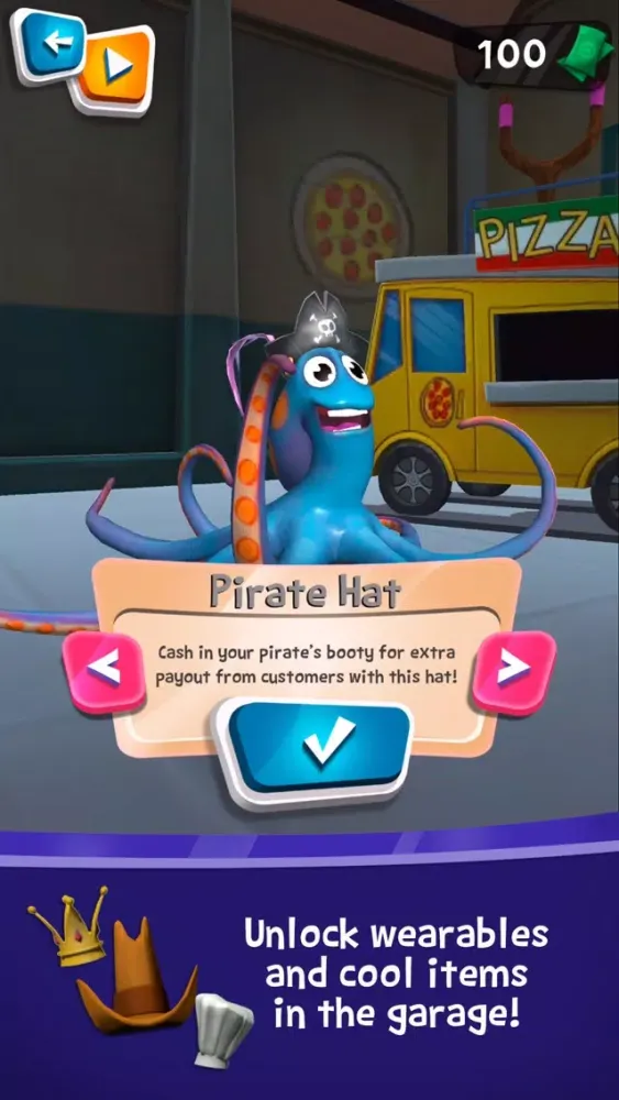 OctoPie - a Game Shakers App Screenshots