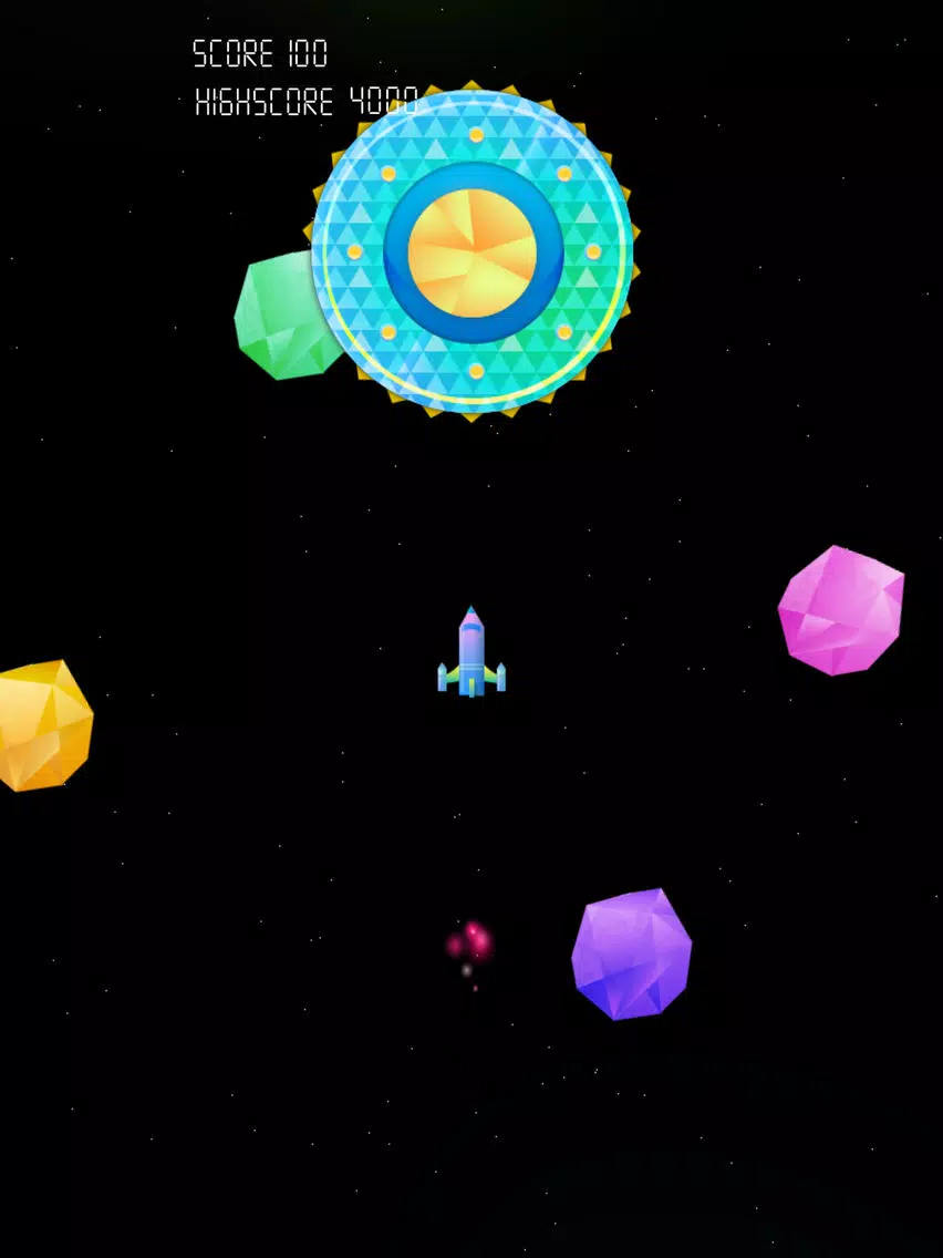 Ảnh chụp màn hình của Rockety - into the Galaxy - iPad 