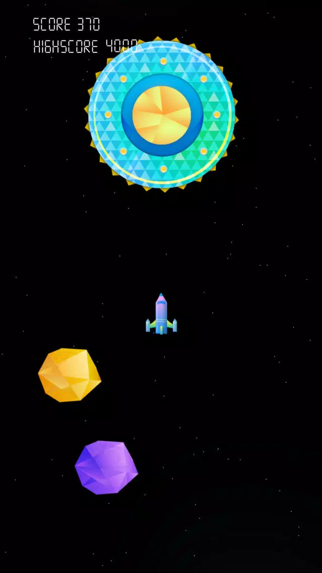 Ảnh chụp màn hình của Rockety - into the Galaxy -