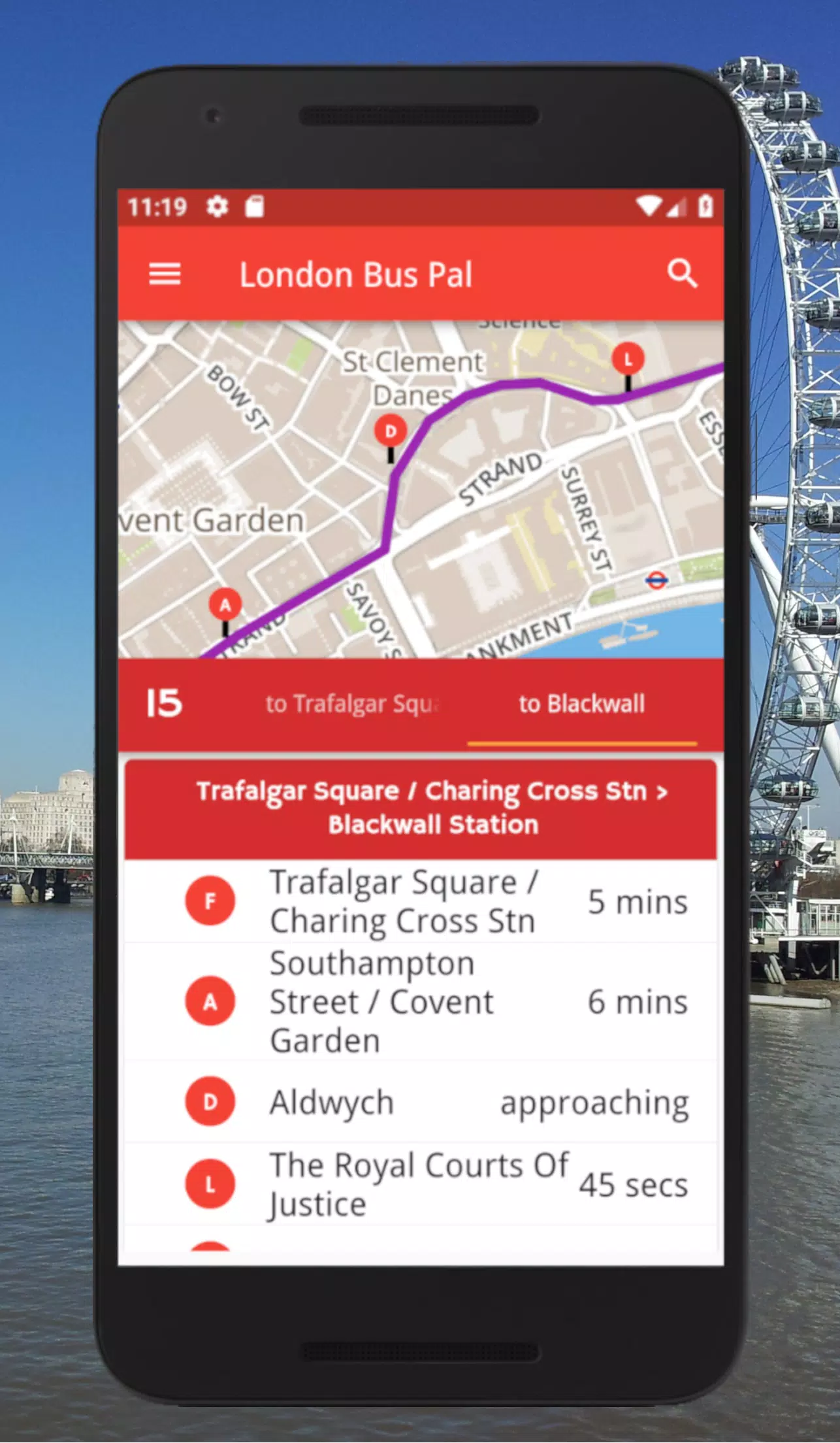 London Bus Pal Screenshots