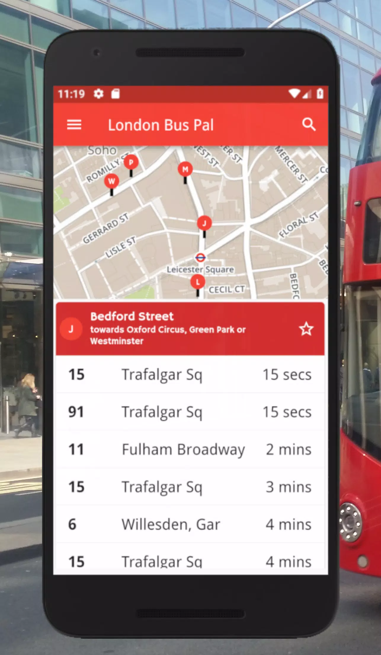 London Bus Pal Screenshots