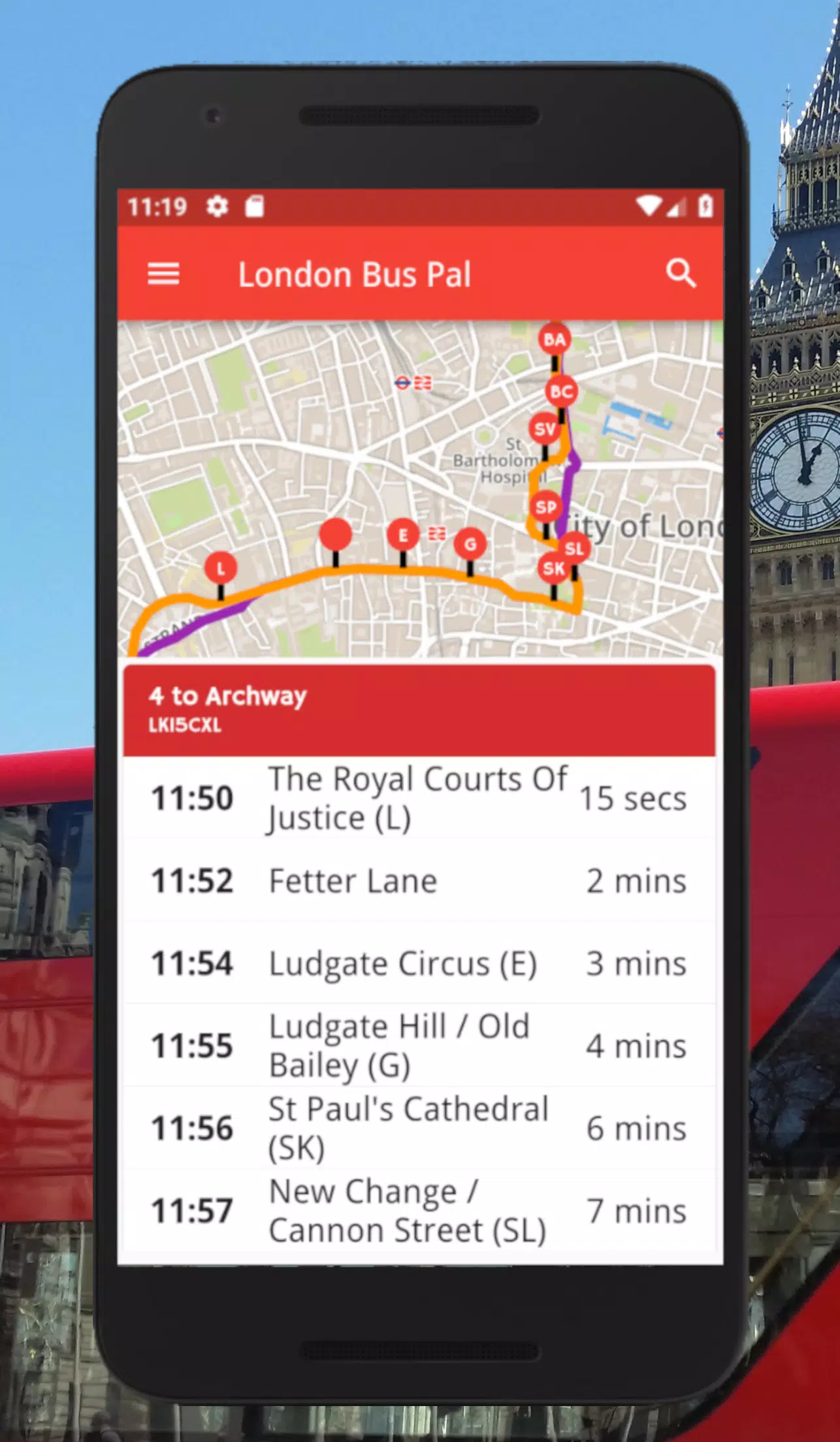 London Bus Pal Screenshots