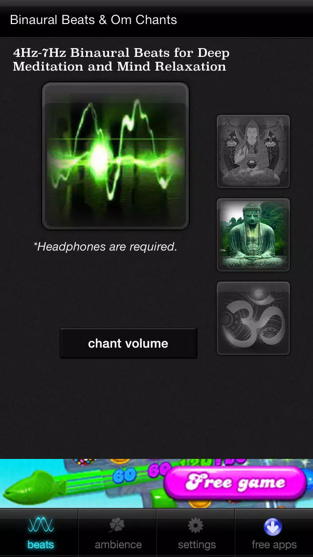 iMeditate Samadhi - Binaural Beats for Deep Meditation Chanting and Mind Relaxation Screenshots