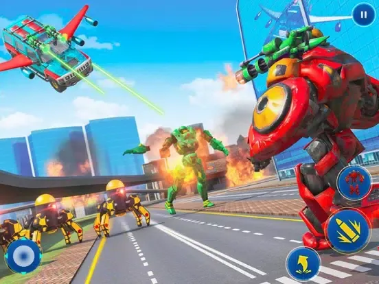 Prado Flying Car Robot iPad  Screenshots