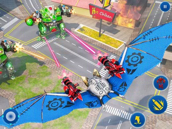 Prado Flying Car Robot iPad  スクリーンショット