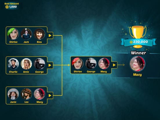 Tonk Online - Rummy Card Game! iPad Screenshots