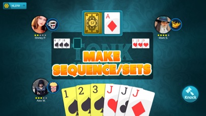 Tonk Online - Rummy Card Game! Screenshots