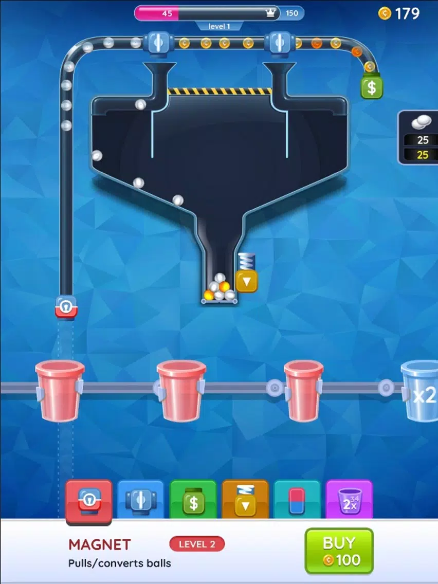Ball Drop: Idle Ball Machine iPad Screenshots