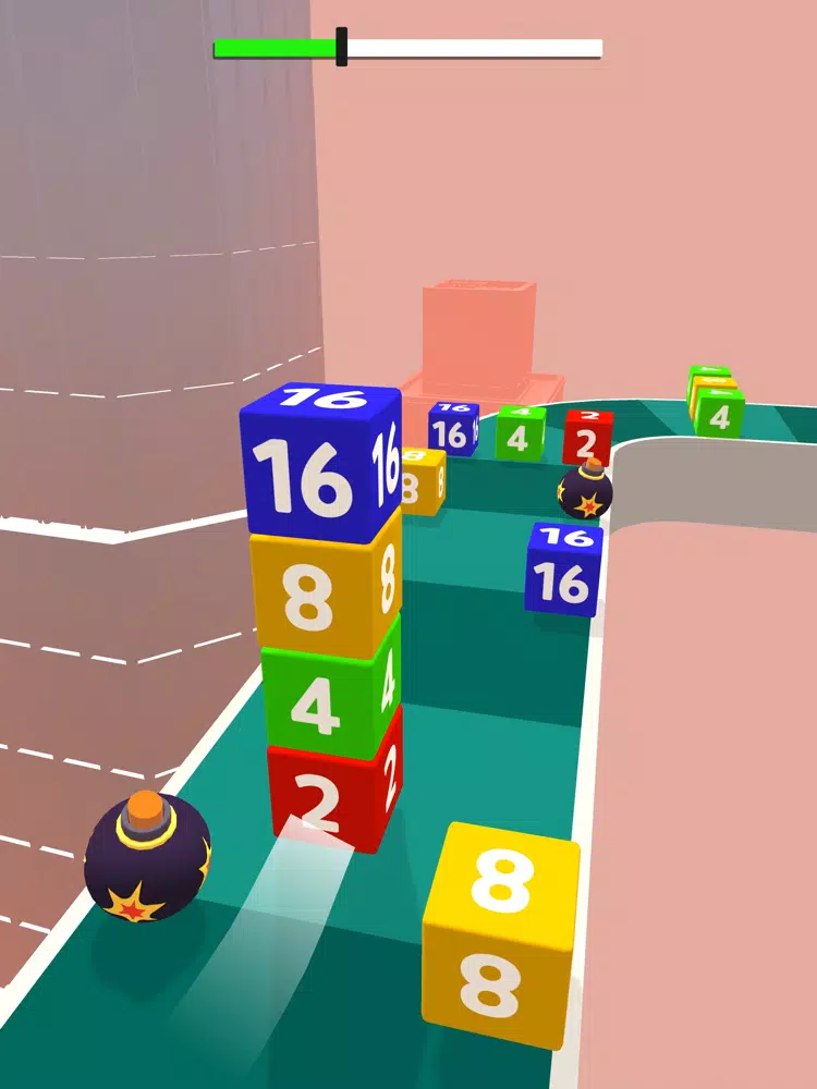 Merge Road Cube 2048 iPad Screenshots