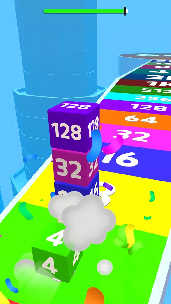 Merge Road Cube 2048 Screenshots