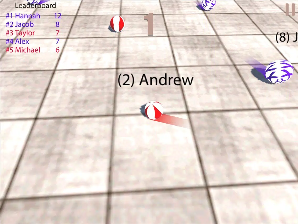 RedBall.io iPad Screenshots