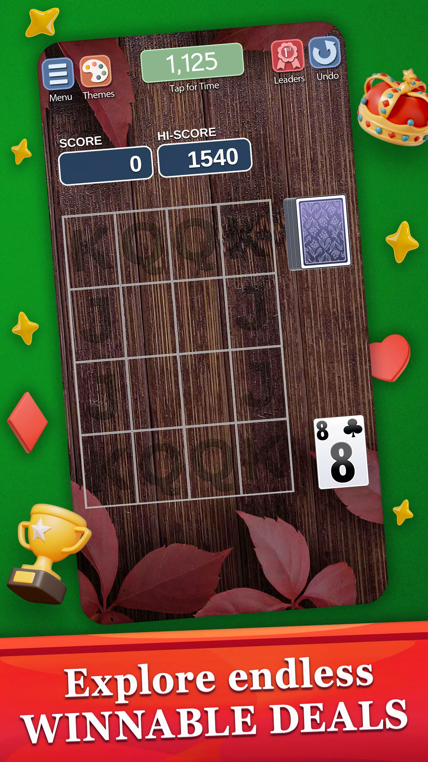 King’s Corner Solitaire Deluxe Screenshots