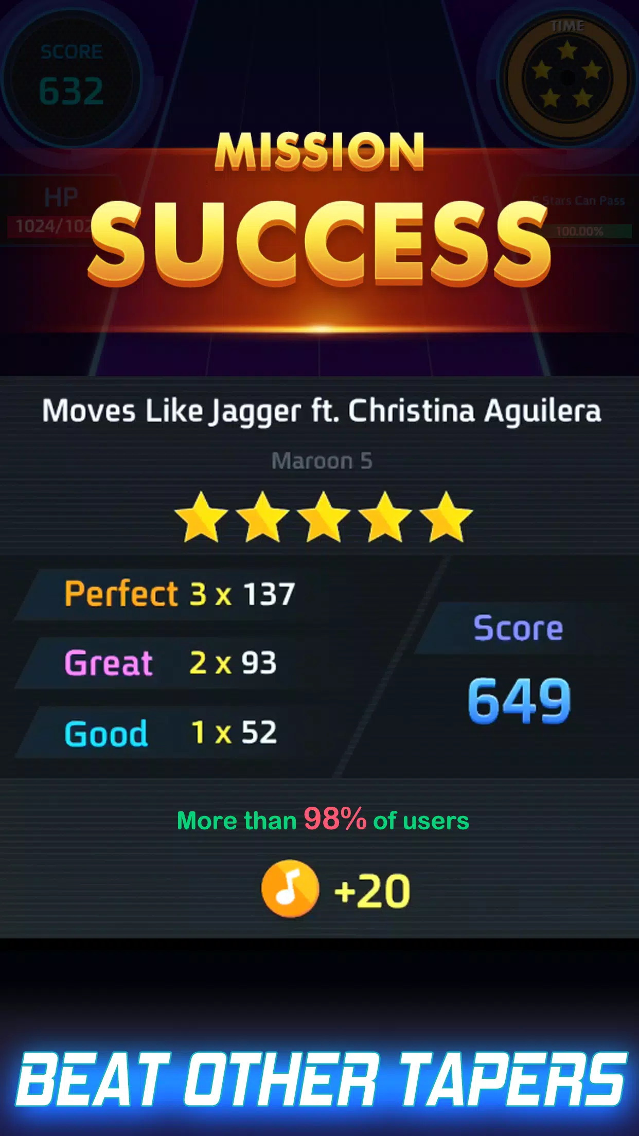 Tap Tap Music-Pop Songs Screenshots