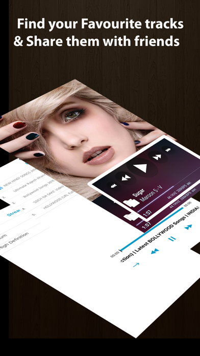 Music Player - Free Unlimited Music & Audio & mp3 & Streaming Screenshots
