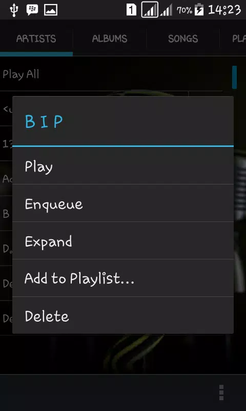 Zrzuty ekranu Mp3 Player For Google