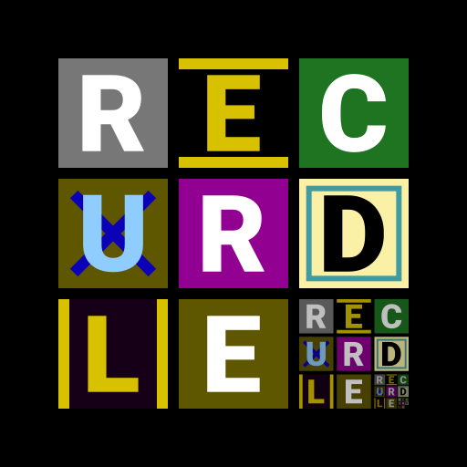 Recurdle: A Recursive Puzzle