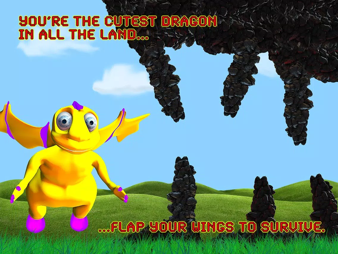Zrzuty ekranu Dragon Cave Flying Quest iPad 