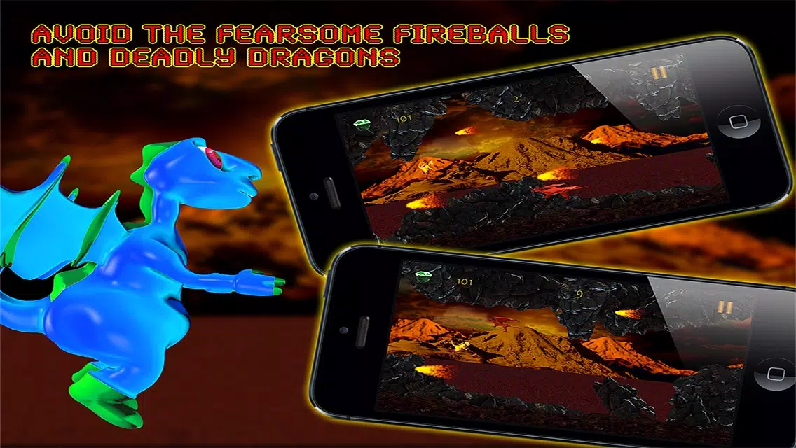 Zrzuty ekranu Dragon Cave Flying Quest