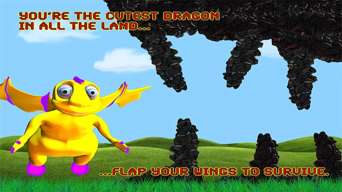 Zrzuty ekranu Dragon Cave Flying Quest