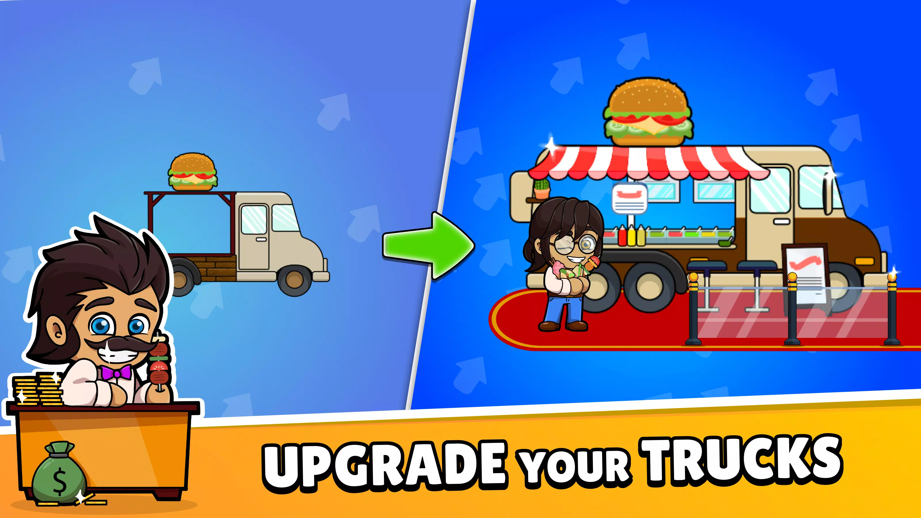 Idle Foodie: Empire Tycoon Screenshots