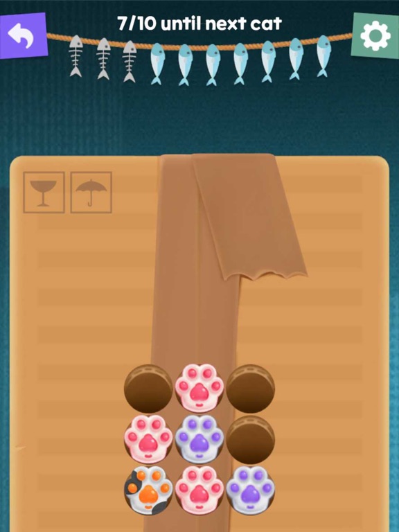 Pop Pop Jelly Paw iPad Screenshots