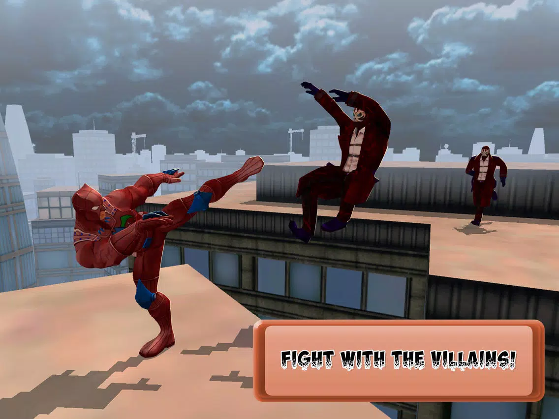 Capturas de pantalla de Panther Superhero in Battle iPad 