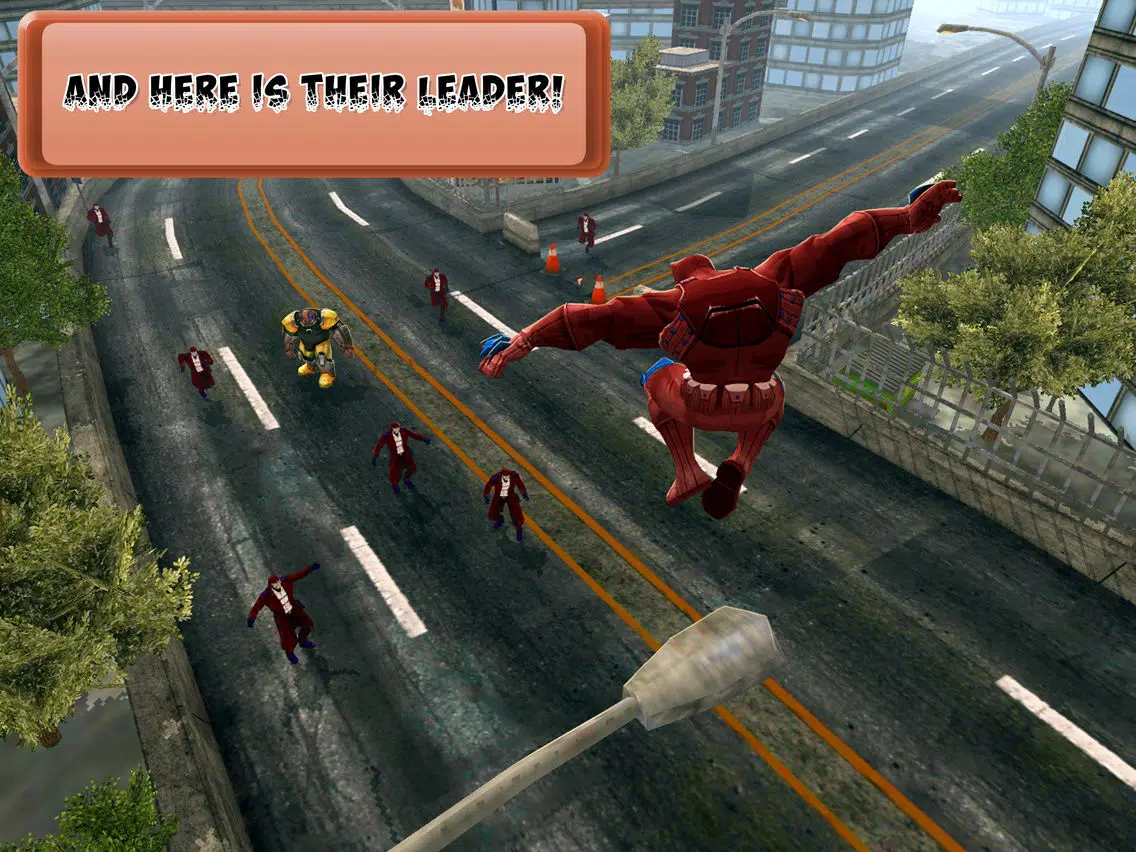 Capturas de pantalla de Panther Superhero in Battle iPad 