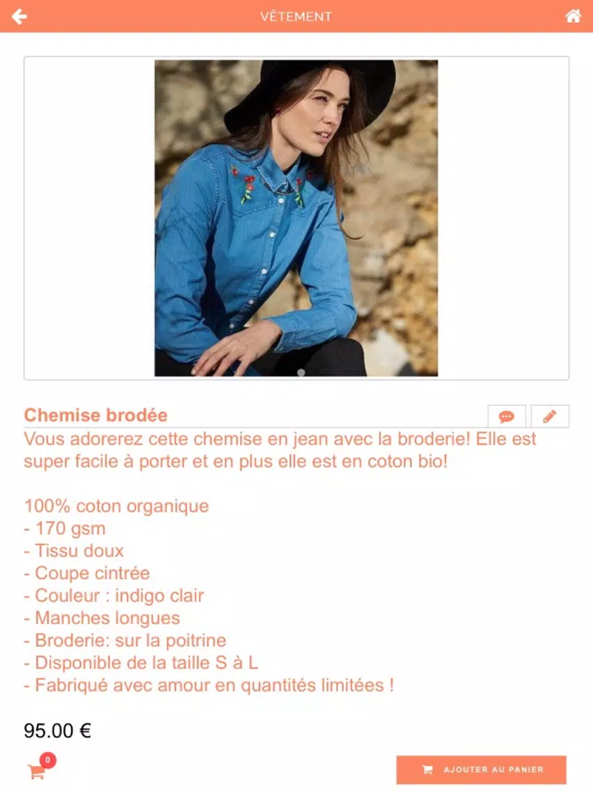Les Roussoeurs Créatrices Mode iPad 应用截图