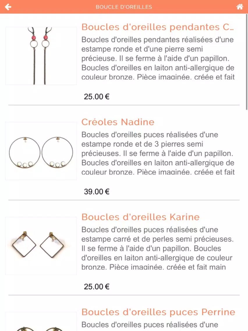 Les Roussoeurs Créatrices Mode iPad 应用截图