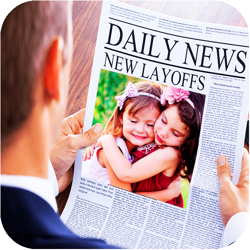 News Paper Photo Frames/Editor